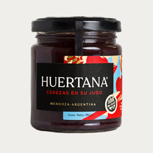 Huertana - Cerezas En Sus Jugos X 180 Grs